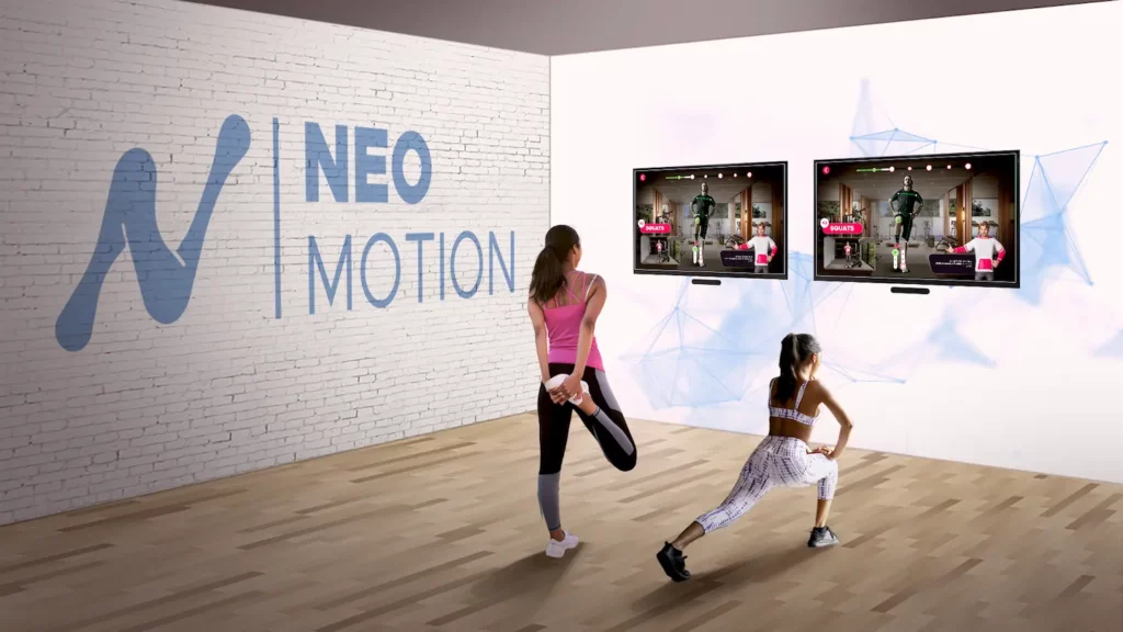 Solution interactive sur écran unique pour la rééducation ludique et immersive.